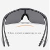 Gafas Bicicleta Outdoor Running Unisex Color Vistoso