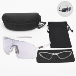 Lentes Fotocromaticas Bicicleta Outdoor Running Uv Colores*gris
