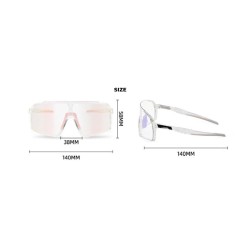 Lentes Fotocromaticas Bicicleta Outdoor Running Uv Colores*gris