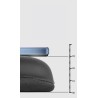 cubre Sillin Asiento Bicicleta Cómodo Acolchado Mujer Hombre Negro